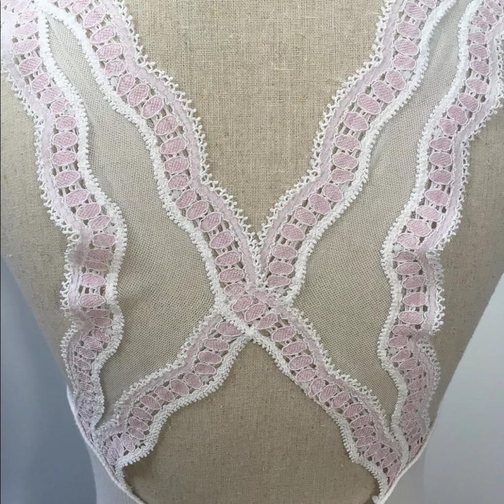 SOLD Free People Ribbed Lace Tank - Picture 6 of 9